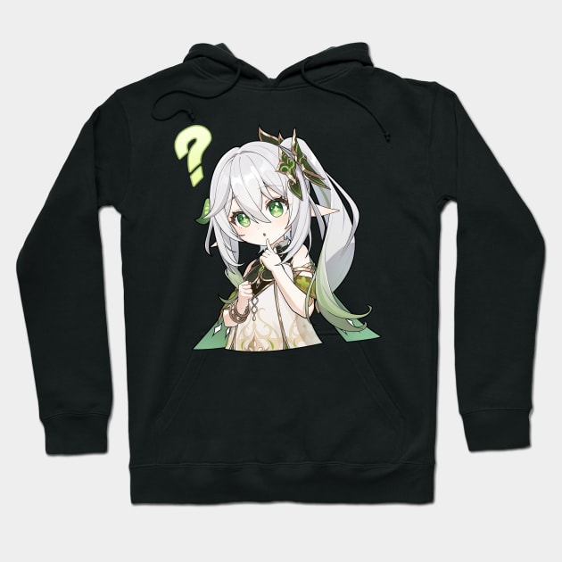 Nahida Sticker Hoodie by xEmiya